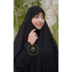 چادر مشکی لبنانی صدفی کدch1202 - Image 3