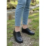 کفش زنانه طبی چرم طرح (p shoes05) - تصویر 3