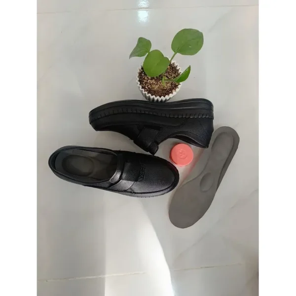 کفش طبی زنانه چرم آیدا طرح (p shoes 07) - تصویر 2