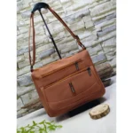 کیف دوشی زنانه 6 زیپ کار مشهد طرح (A 6zipper 01) - Image 2
