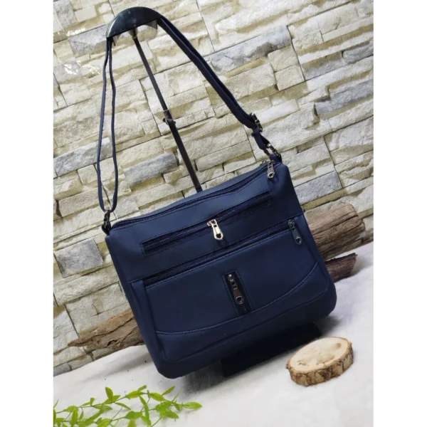 کیف دوشی زنانه 6 زیپ کار مشهد طرح (A 6zipper 01) - Image 11