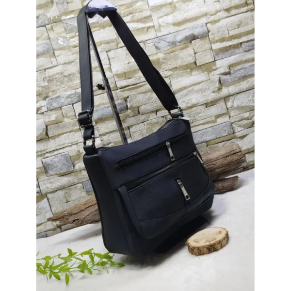 کیف دوشی زنانه 6 زیپ کار مشهد طرح (A 6zipper 01) - Image 13