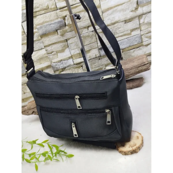 کیف دوشی زنانه 6 زیپ کار مشهد طرح (A 6zipper 01) - Image 14