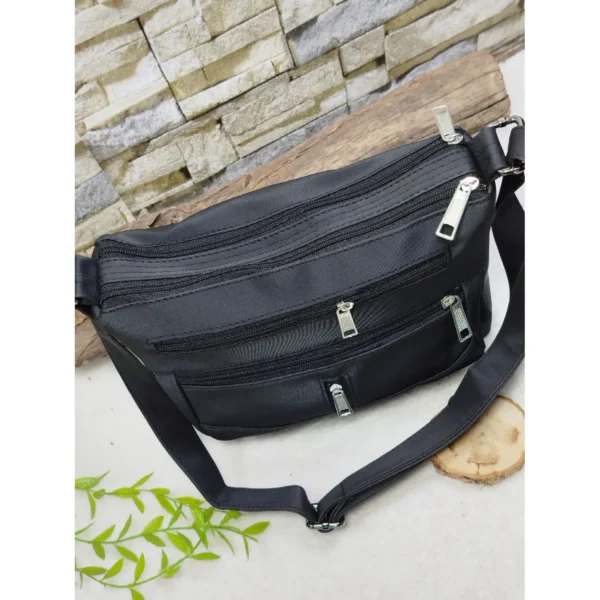 کیف دوشی زنانه 6 زیپ کار مشهد طرح (A 6zipper 01) - Image 16