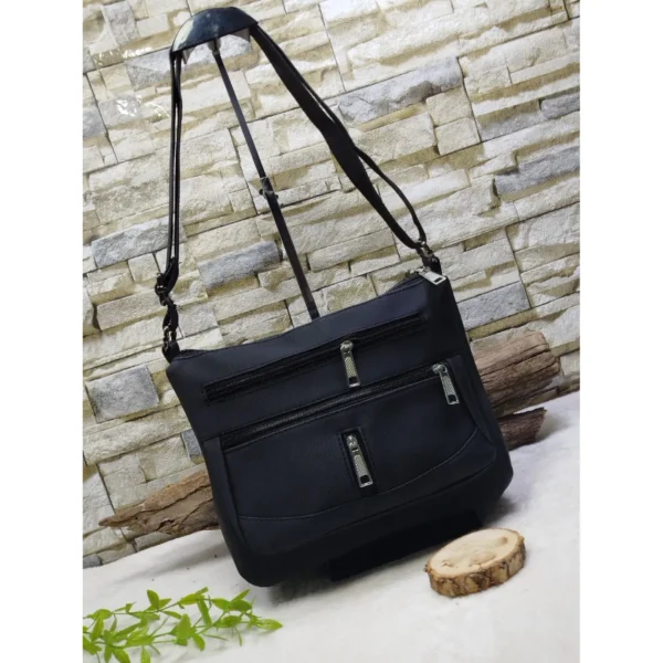 کیف دوشی زنانه 6 زیپ کار مشهد طرح (A 6zipper 01) - Image 5