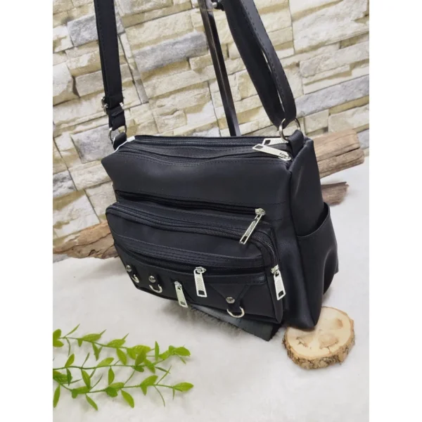 کیف دوشی زنانه 9 جیب کار مشهد طرح (A 9pocket01) - Image 5