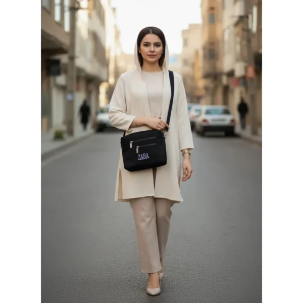 کیف دوشی زنانه زارا کار مشهد طرح ( A ZARA01) - Image 2