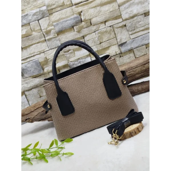 کیف دوشی زنانه صندوقی کار مشهد طرح (A sand 01) - Image 13