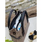کیف دوشی زنانه صندوقی کار مشهد طرح (A sand 01) - Image 12
