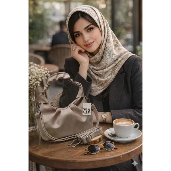 کیف زنانه دسته چروک کار مشهد طرح (A wrinkles01) - Image 11