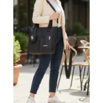 کیف زنانه دوشی 6 جیب کار مشهد طرح (A 6 pocket)