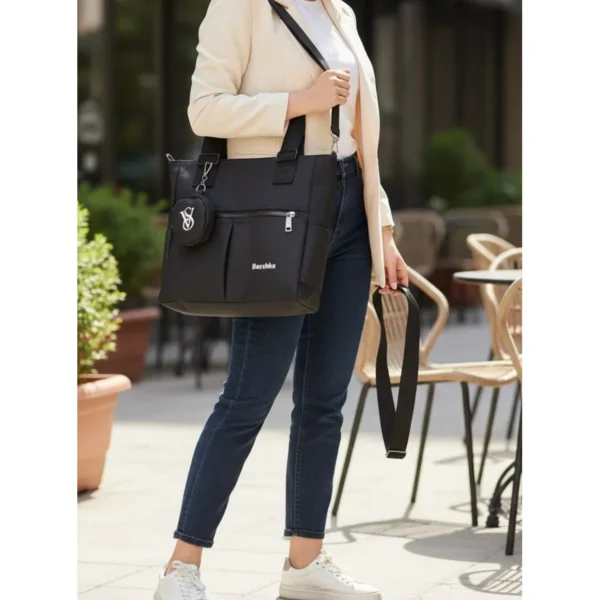 کیف زنانه دوشی 6 جیب کار مشهد طرح (A 6 pocket) - تصویر 3