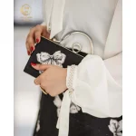 کیف پاپیونی مجلسی زنجیردار - Image 3