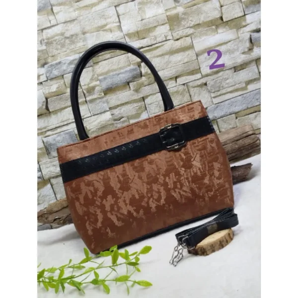 کیف مجلسی زنانه سگک دار کار مشهد طرح (A buckle 01) - Image 3