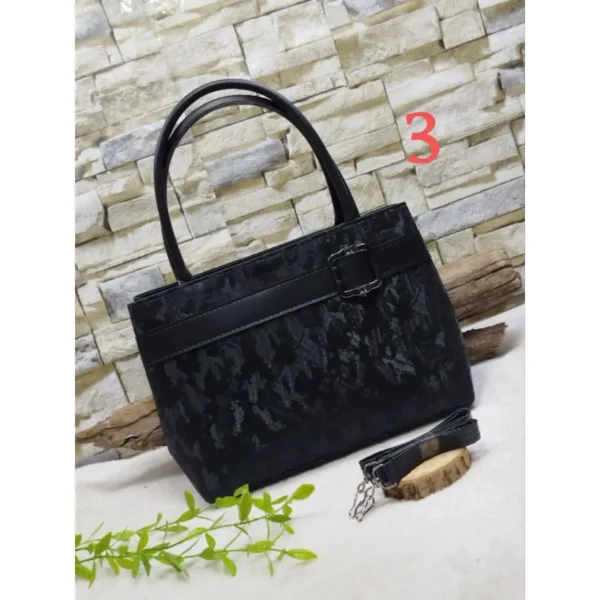 کیف مجلسی زنانه سگک دار کار مشهد طرح (A buckle 01) - Image 5