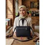 کیف مجلسی زنانه سگک دار کار مشهد طرح (A buckle 01) - Image 2