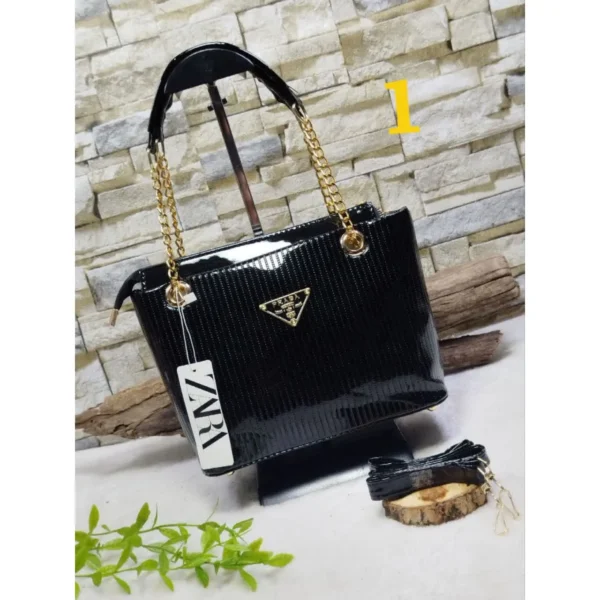 کیف مجلسی زنانه ورنی کار مشهد طرح (A Vernie 01) - Image 2