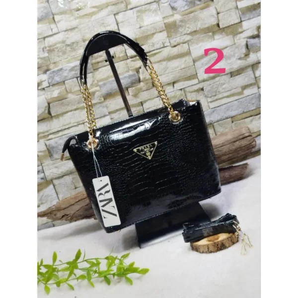 کیف مجلسی زنانه ورنی کار مشهد طرح (A Vernie 01) - Image 4
