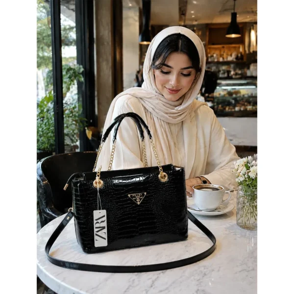 کیف مجلسی زنانه ورنی کار مشهد طرح (A Vernie 01) - Image 5