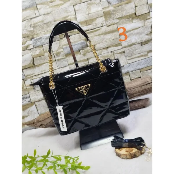کیف مجلسی زنانه ورنی کار مشهد طرح (A Vernie 01) - Image 6