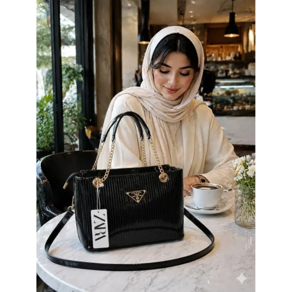 کیف مجلسی زنانه ورنی کار مشهد طرح (A Vernie 01) - Image 9