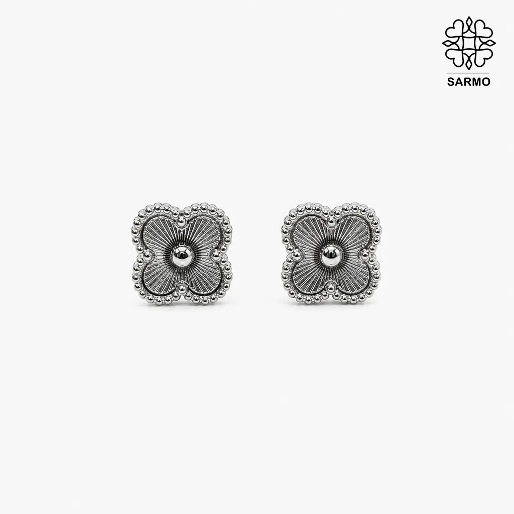 گوشواره-ونکلیف-تقره-ای-کد-509428016-1024-nVU7u گوشواره استیل ونکلیف نقره ای کد 509428016 - Image 1