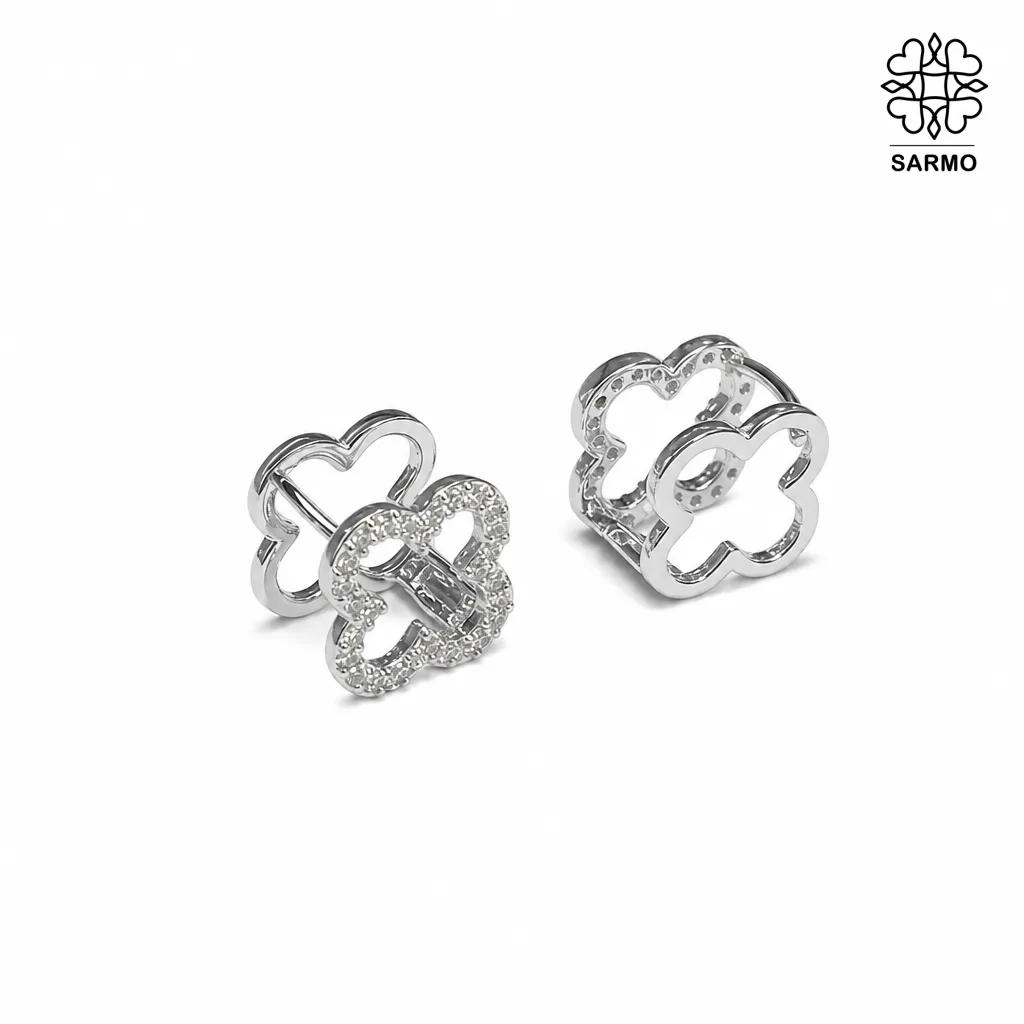 گوشواره-ونکلیف-خطی-دوطرفه-کد-509411110-1020-QHurK گوشواره استیل ونکلیف خطی دوطرفه کد 509411110 - Image 1