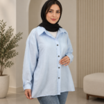 شومیز شبنم آبی