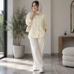 شومیز شبنم لیمویی