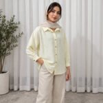 شومیز شبنم لیمویی - تصویر 2