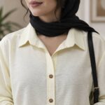 شومیز شبنم لیمویی - تصویر 4