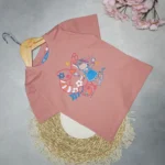 تیشرت دختر و پرنده هوبره - Image 2