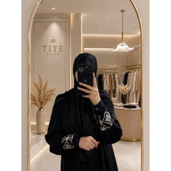 روسری ابریشم تک رنگ - تصویر 18
