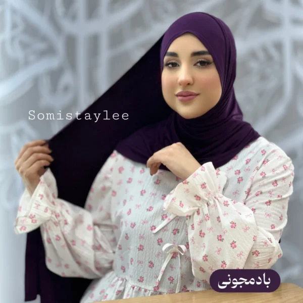 شال کشی کویتی طیف صورتی - تصویر 23