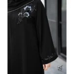 عبا اماراتی اپلیکه‌دوزی | پارچه لاوینا درجه یک - تصویر 2