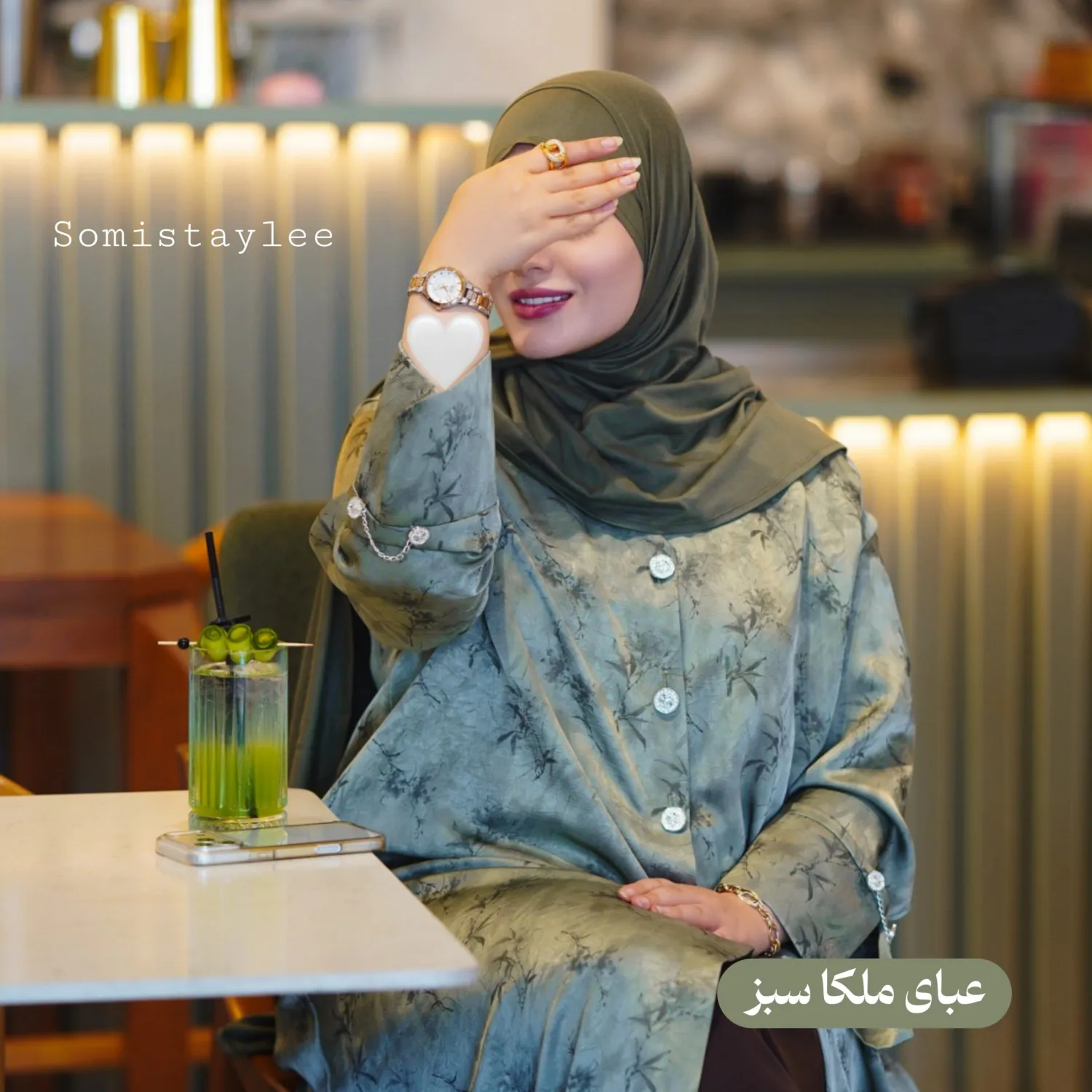 عبای-ملکا-1094-aOK6o عبای ابریشم سلطنتی ملکا پارچه وارداتی - تصویر 1