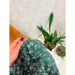 پیراهن باغچه زمردی - تصویر 7