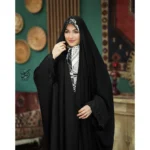 چادر لاله | گلدوزی با نخ تمام ابریشم آلمانی و نگین اتریشی - تصویر 2