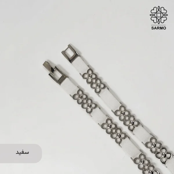 کمربند کشی 1.5 سانت گل کد 023 - تصویر 3