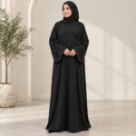عبا ژاکلین رزا مشکی مشکی