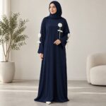 عبا ژاکلین رزا سرمه ای