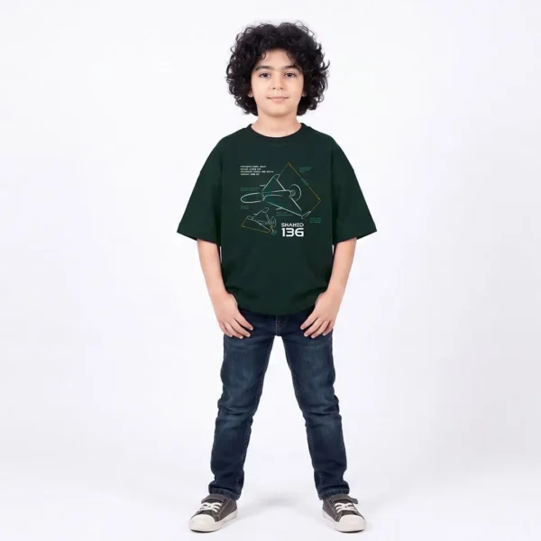 تیشرت پسرانه طرح پهپادشاهد 136 - تصویر 7