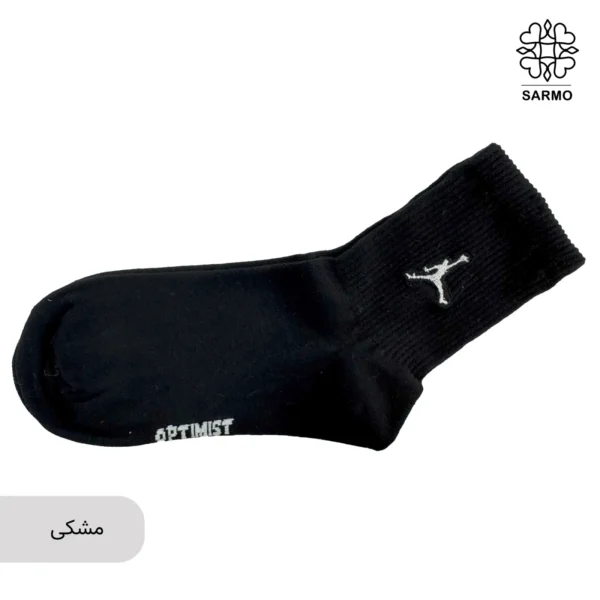 دستکش طرح جردن مشکی - تصویر 4